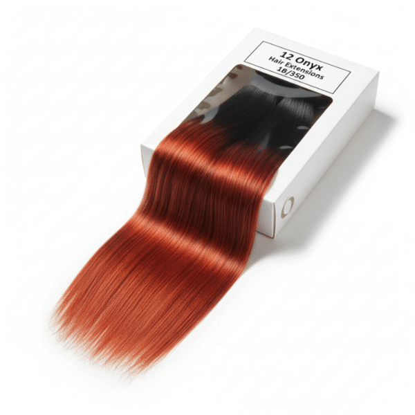 12 Onyx Hair Extensions 1B/350